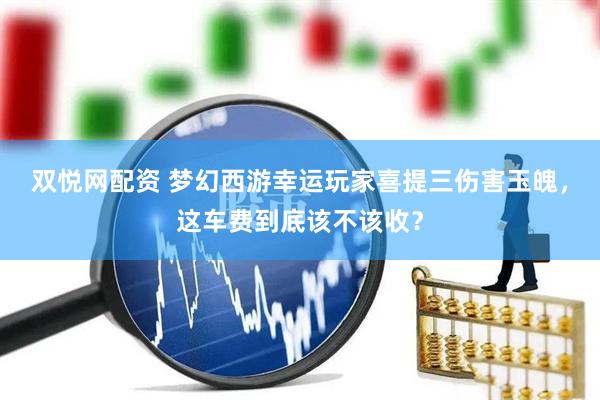 双悦网配资 梦幻西游幸运玩家喜提三伤害玉魄，这车费到底该不该收？