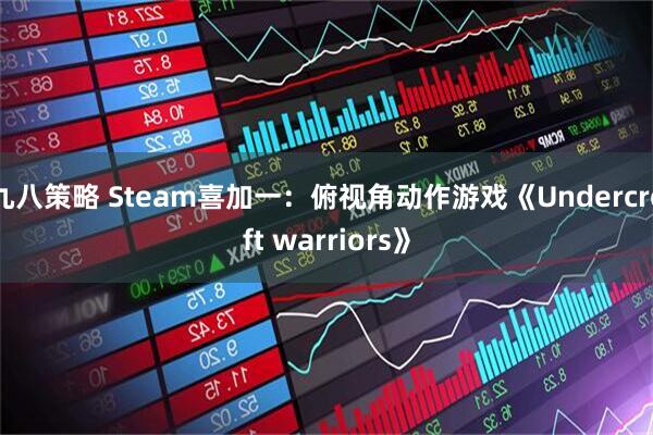 九八策略 Steam喜加一：俯视角动作游戏《Undercroft warriors》